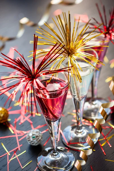 Champagne cocktail — Stockfoto