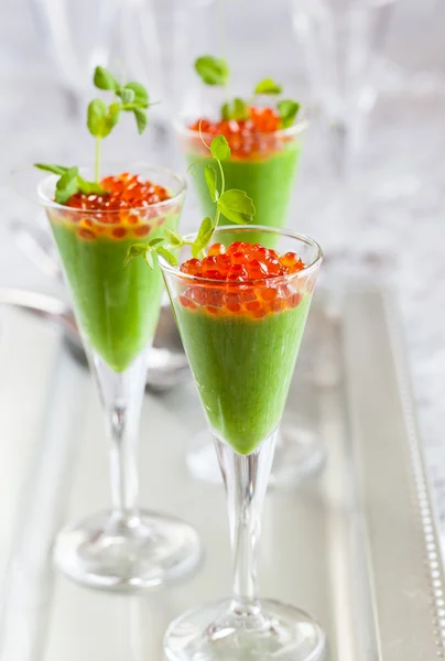 Festive appetizers on table — Stock Photo, Image