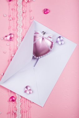 Sevgililer günü kartı.