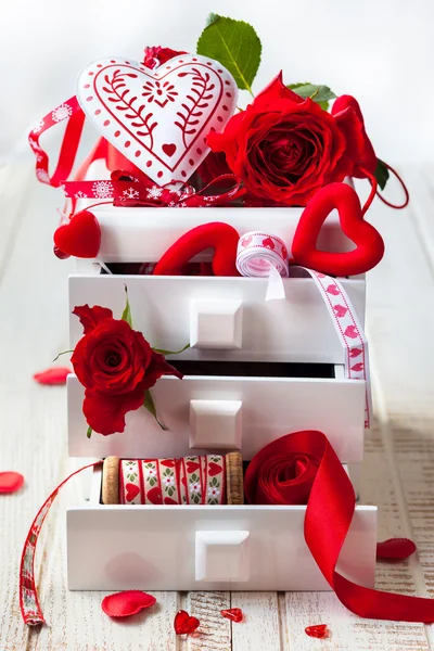 Decoraciones para el Día de San Valentín —  Fotos de Stock