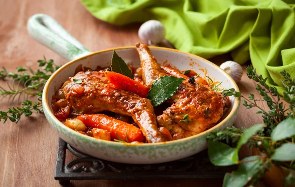 Rabbit stew — Stock Photo, Image