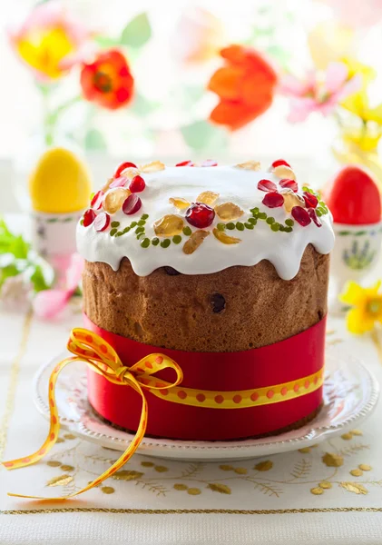 Bolo de Páscoa tradicional — Fotografia de Stock