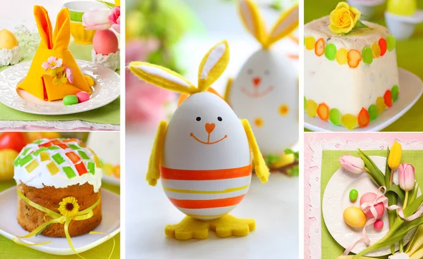 Colorful Easter collage — Stock Photo, Image