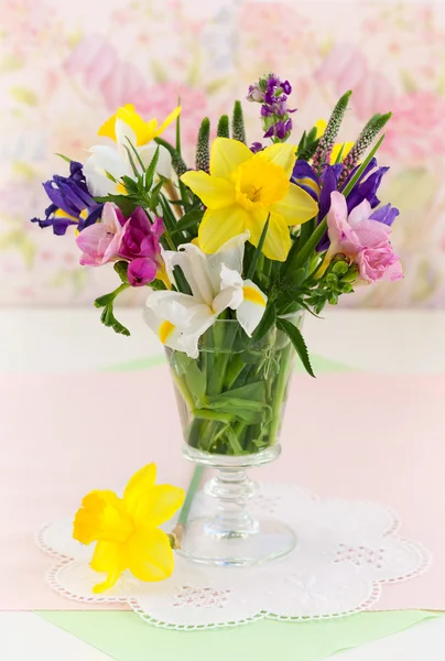 Fresh spring flowers — Stock Photo, Image