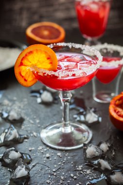 Kan portakalı margarita.