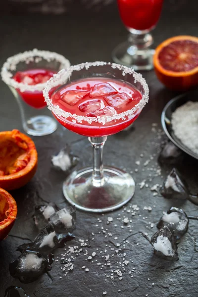 Blutorange Margarita — Stockfoto