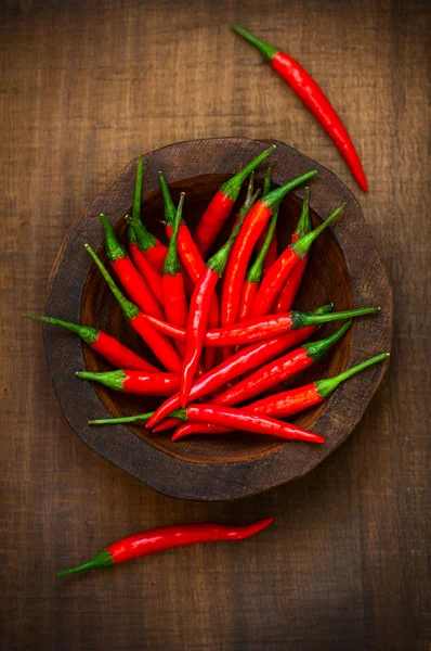 Red chili peppers — Stock Photo, Image