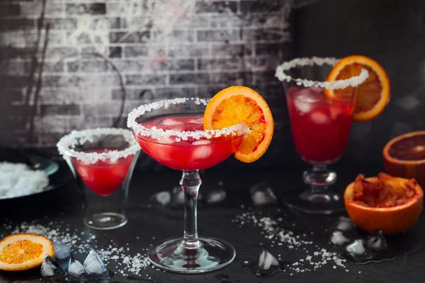 Blutorange Margarita — Stockfoto