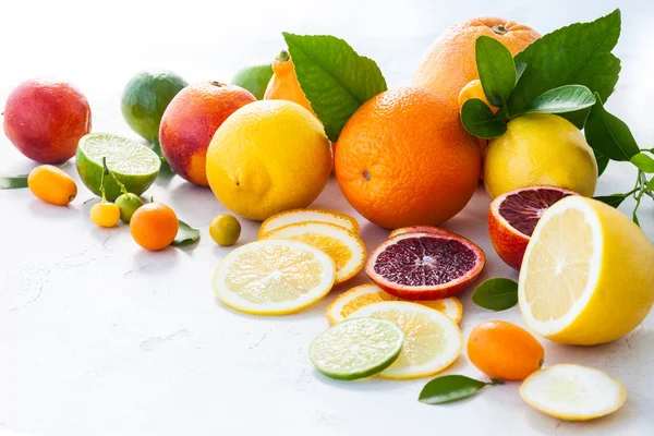 Färska citrusfrukter — Stockfoto