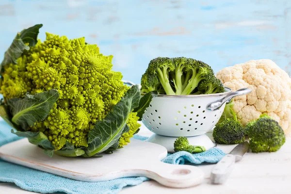 Various types of cabbage — Stock Photo, Image