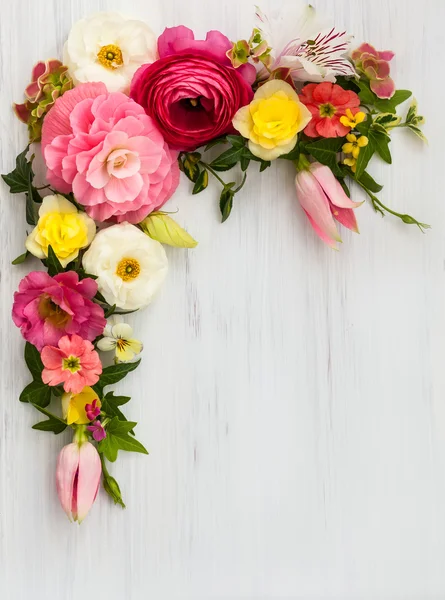 Çiçekli Çerçeve kopya alanı ile