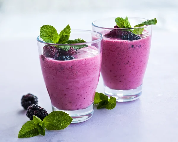 Delicioso Smoothie de bagas — Fotografia de Stock