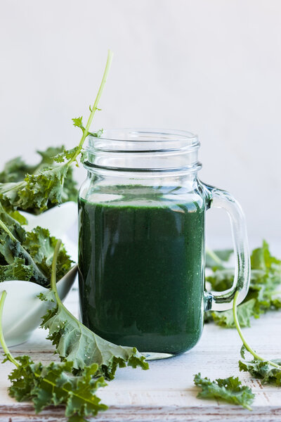 Fresh green smoothie