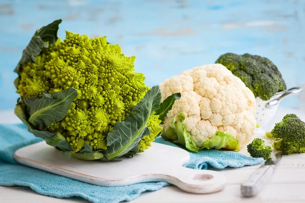 Various types of cabbage — Stock Photo, Image