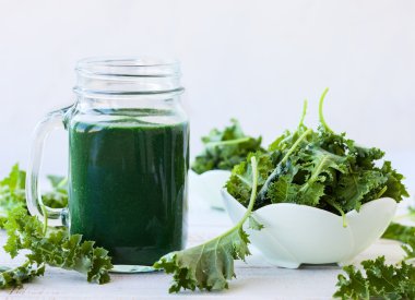 Taze yeşil smoothie