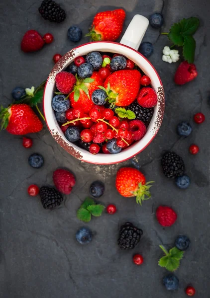 Fresh summer berries — Stock Photo, Image