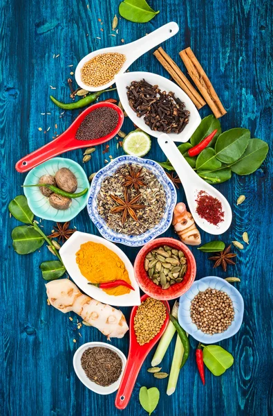 Various asian spices — Stock Photo, Image