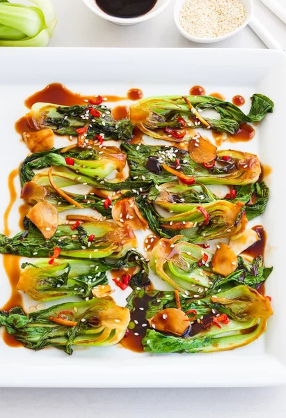 Picante bok choy — Fotografia de Stock