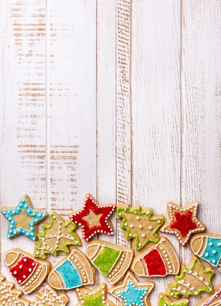 Cookies de Noël colorés — Photo