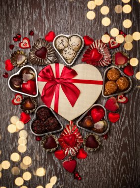  Sevgililer günü için çikolata