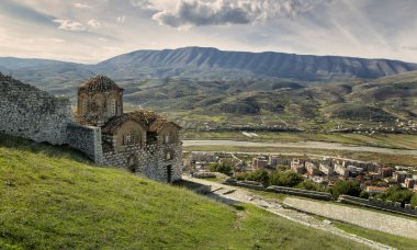 City of Berati, Albania clipart
