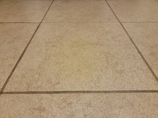 Kwadratowe brązowe płytki kuchenne lub podłoga z liniami — Zdjęcie stockowe