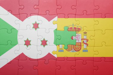 İspanya ve burundi bayrağı ile bulmaca
