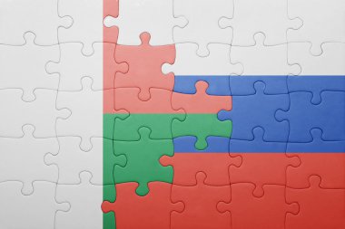 Rusya ve Madagaskar bayrağı ile bulmaca