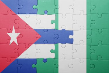 Küba ve Türkiye ulusal bayrak ile bulmaca