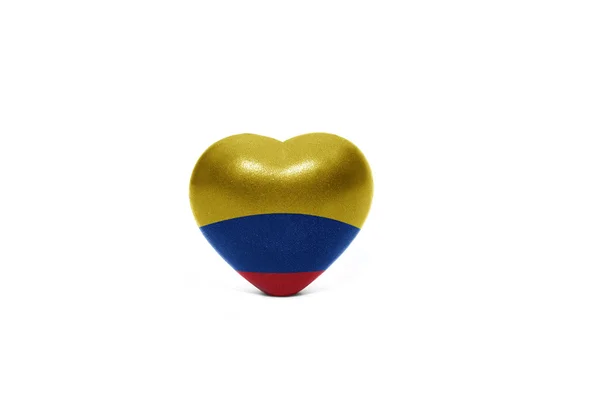 コロンビアの国旗の中心 — ストック写真