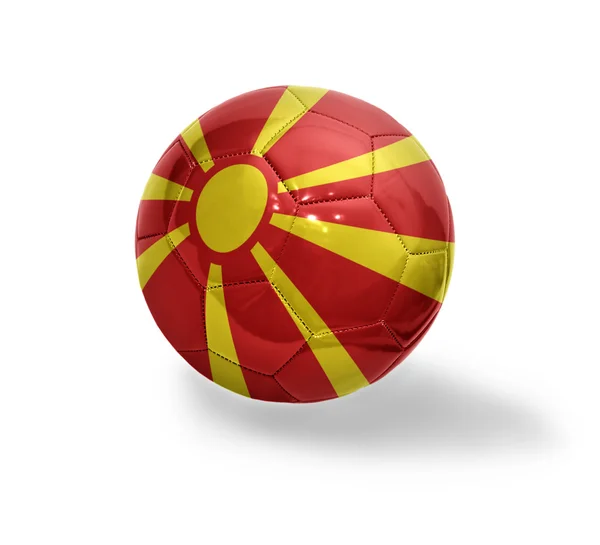 Makedonska-fotboll — Stockfoto