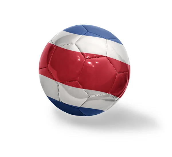 Costa Ricas fotboll — Stockfoto
