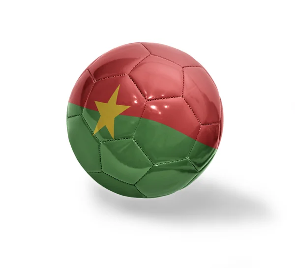 Burkina faso w piłce nożnej — Zdjęcie stockowe