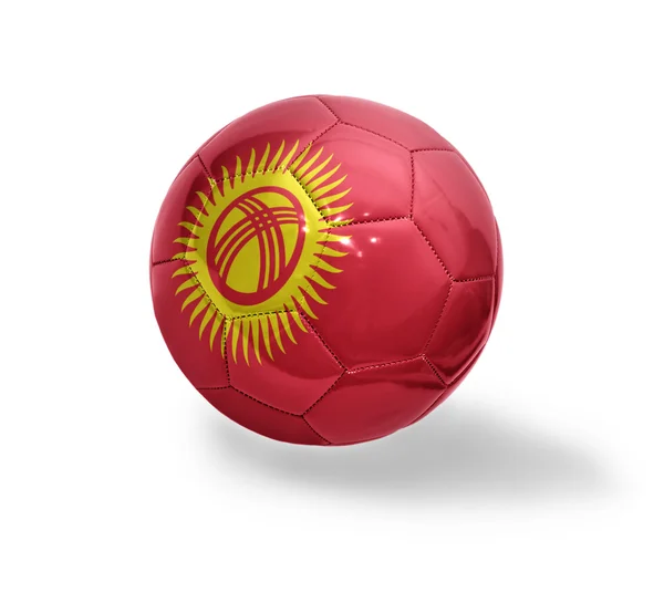吉尔吉斯斯坦足球 — 图库照片