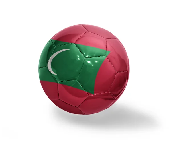 Maledivy fotbal — Stock fotografie