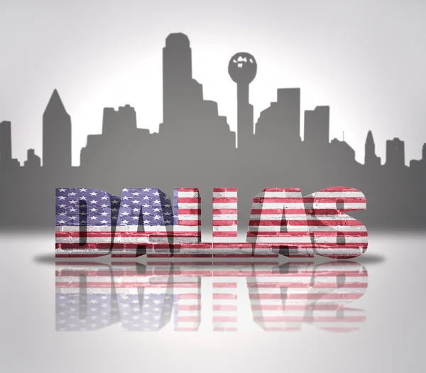 Dallas staden — Stockfoto