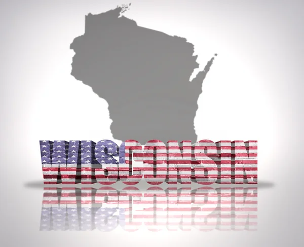 Wisconsin staat — Stockfoto