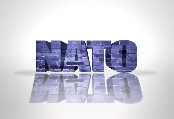 Słowo Nato — Zdjęcie stockowe