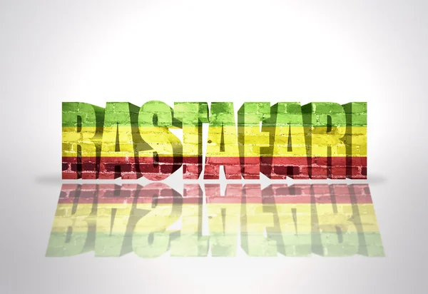 Slovo Rastafari — Stock fotografie