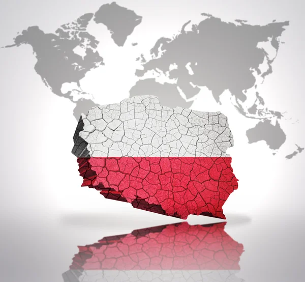 Map of  Poland — Stock Photo, Image