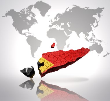Doğu timor Haritası