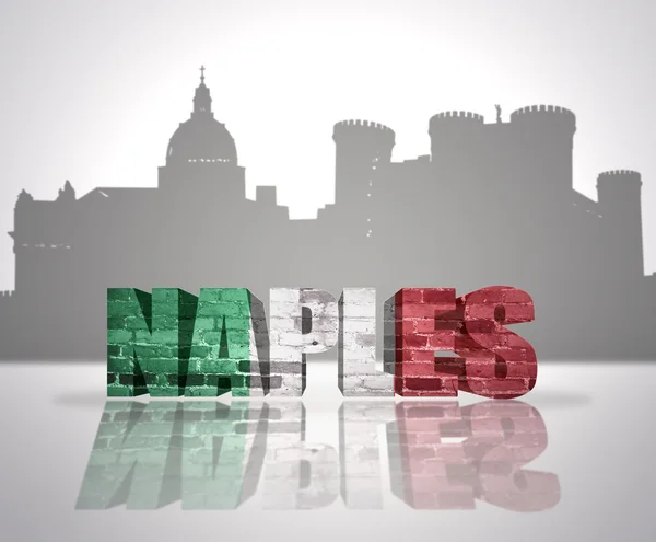 Utsikt over Napoli – stockfoto