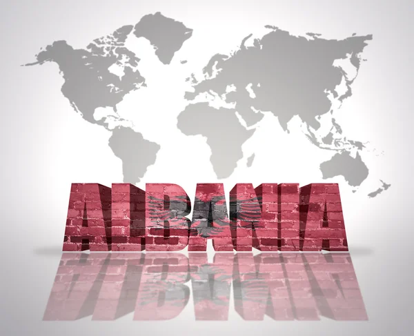Word Albania — Stock Photo, Image