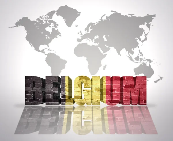 Ordet Belgien — Stockfoto