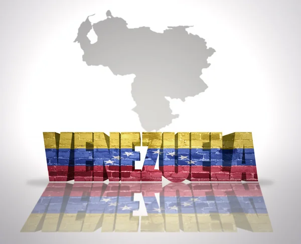 A háttér megjelenítése Word Venezuela — Stock Fotó