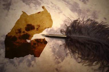 Vintage Cibuti Haritası