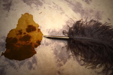 Vintage Mauritius Haritası