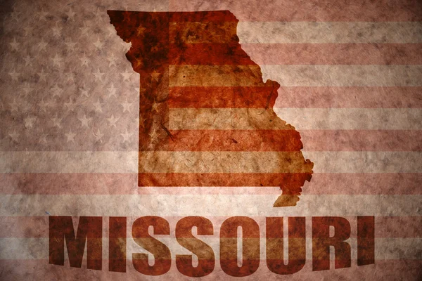 Historische Missouri-Karte — Stockfoto