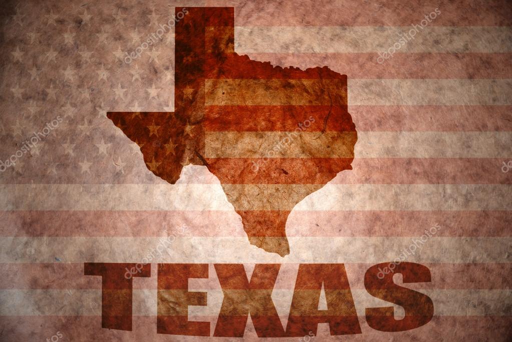 Vintage texas karta — Stockfotografi © Ruletkka #64804699