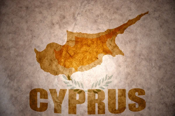 Vintage cyprus map — Stock Photo, Image